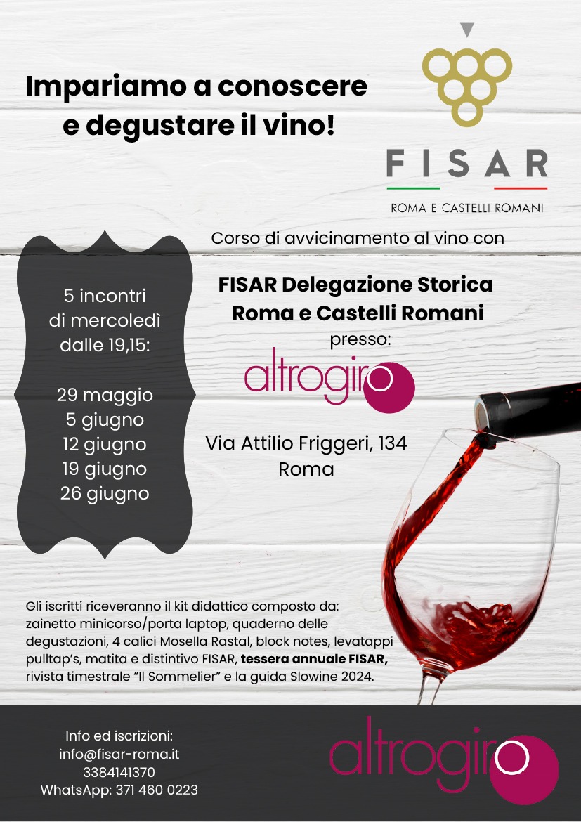 Impariamo a conoscere
e degustare il vino!